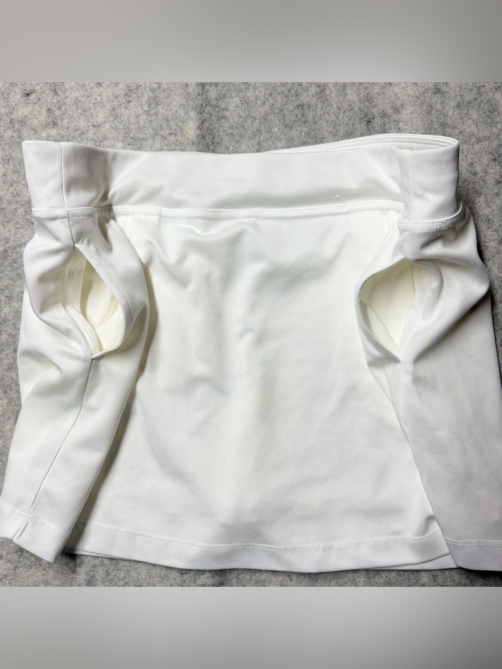 Pga Tour Airflux White Golf Skort Women’s Large Athletic Tennis Skirt Pocket - Picture 6 of 13